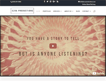 Tablet Screenshot of ezraproductions.com